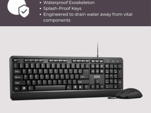 Lenovo 160 Wired Keyboard & Mouse Combo