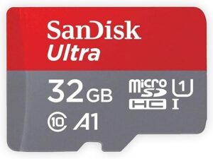 SanDisk Ultra microSDHC 32GB UHS‑I Card