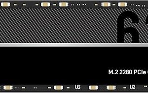 Lexar LNM620 512GB NVMe M.2 Internal SSD