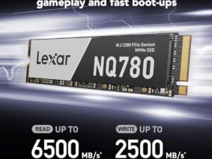 Lexar LNQ780 1TB NVMe M.2 Internal SSD