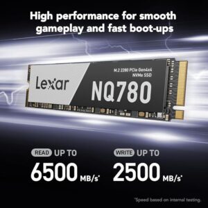 Lexar LNQ780 1TB NVMe M.2 Internal SSD