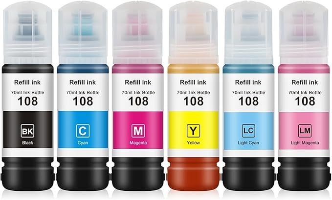 Epson 108 Black Ink Cartridge