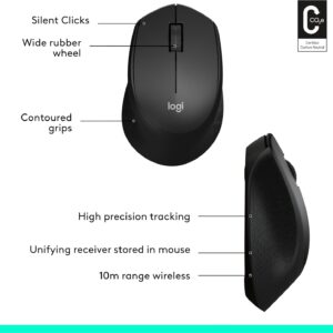 Logitech M330 Silent Plus Wireless Mouse