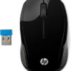 HP Wireless Mouse 200 Black X6W31AA