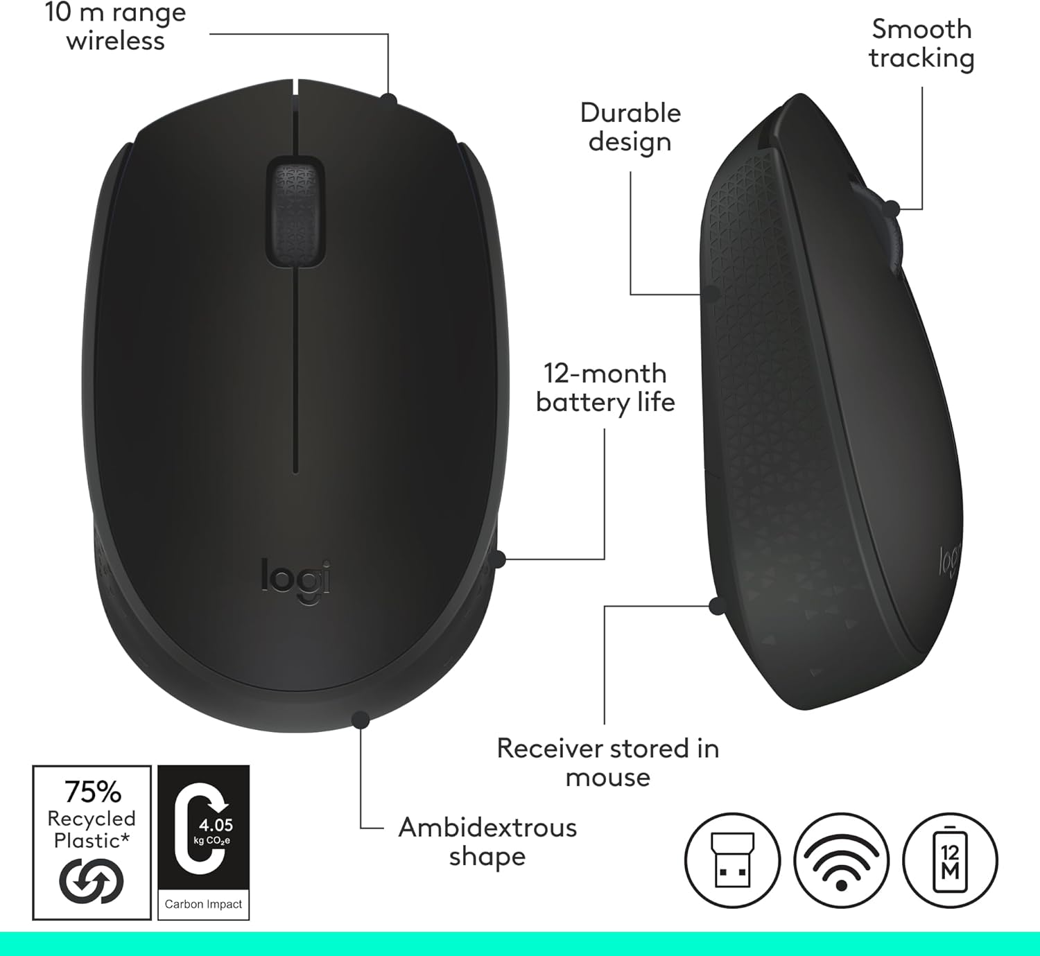 Logitech M171 Wireless Mouse