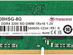 Transcend Laptop RAM DDR4 8GB 3200