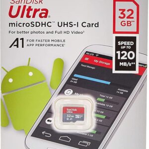 SanDisk Ultra microSDHC 32GB UHS‑I Card