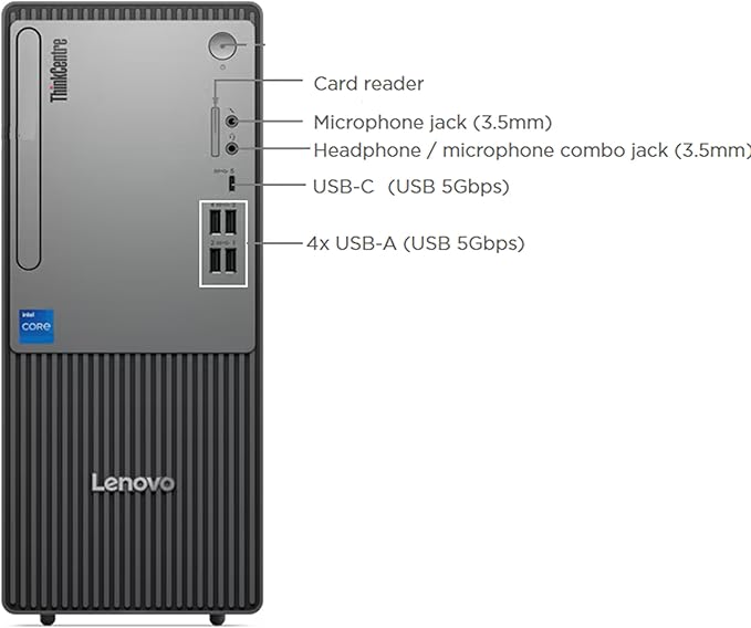 Lenovo ThinkCentre neo 50t Gen 5 Tower Desktop