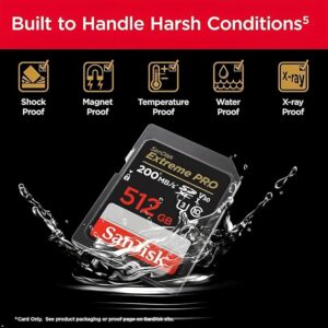 SanDisk Extreme PRO SDXC 512GB SDSDXXD-512G-GN4IN