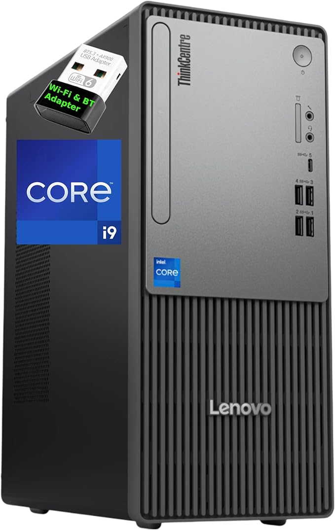 Lenovo ThinkCentre neo 50t Gen 5 Tower Desktop