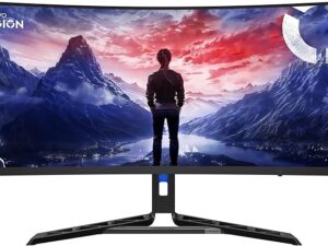 Lenovo Legion R34w-30 34 Inch WQHD Curved Gaming Monitor