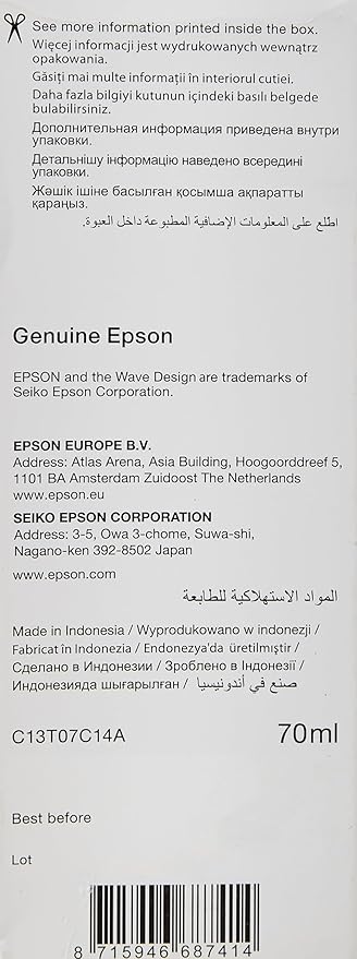 Epson 115 Black Ink Cartridge