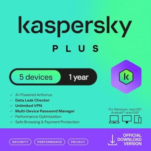 Kaspersky Plus 5 Devices KL1042Q5EFS