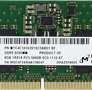 Micron Laptop RAM DDR5 8GB 5600