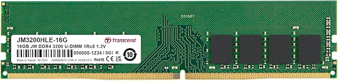 Transcend Desktop RAM DDR4 16GB 3200