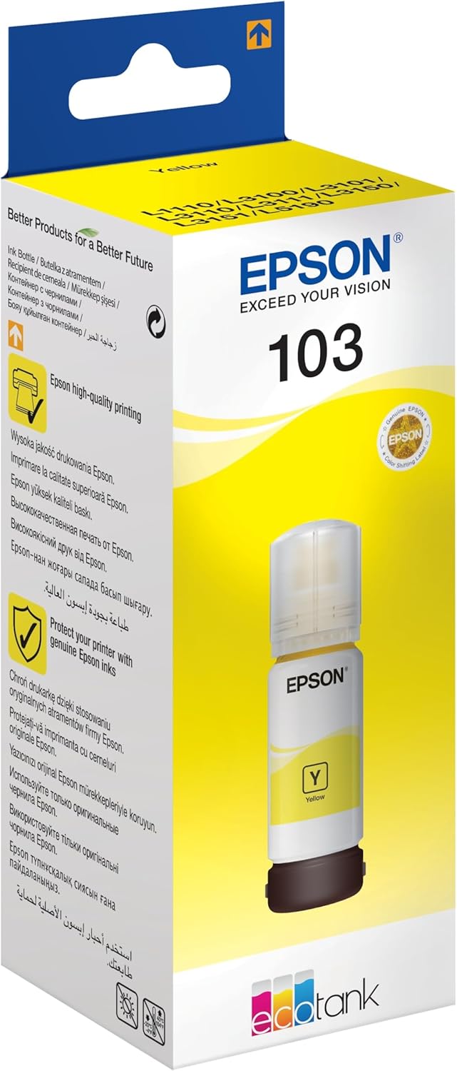 Epson 103 Yellow Ink Cartridge