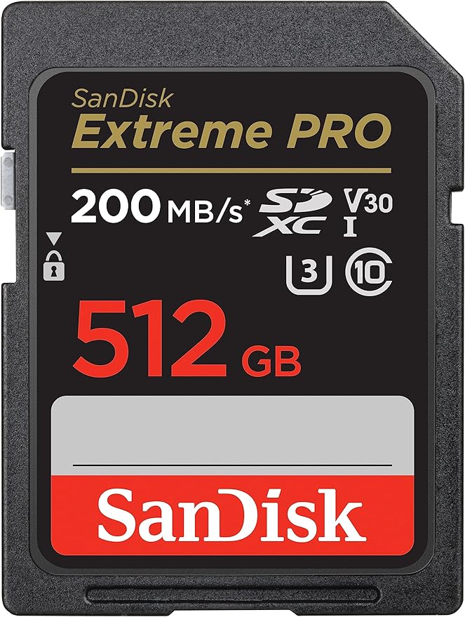SanDisk Extreme PRO SDXC 512GB SDSDXXD-512G-GN4IN