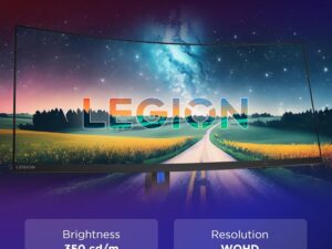 Lenovo Legion R34w-30 34 Inch WQHD Curved Gaming Monitor