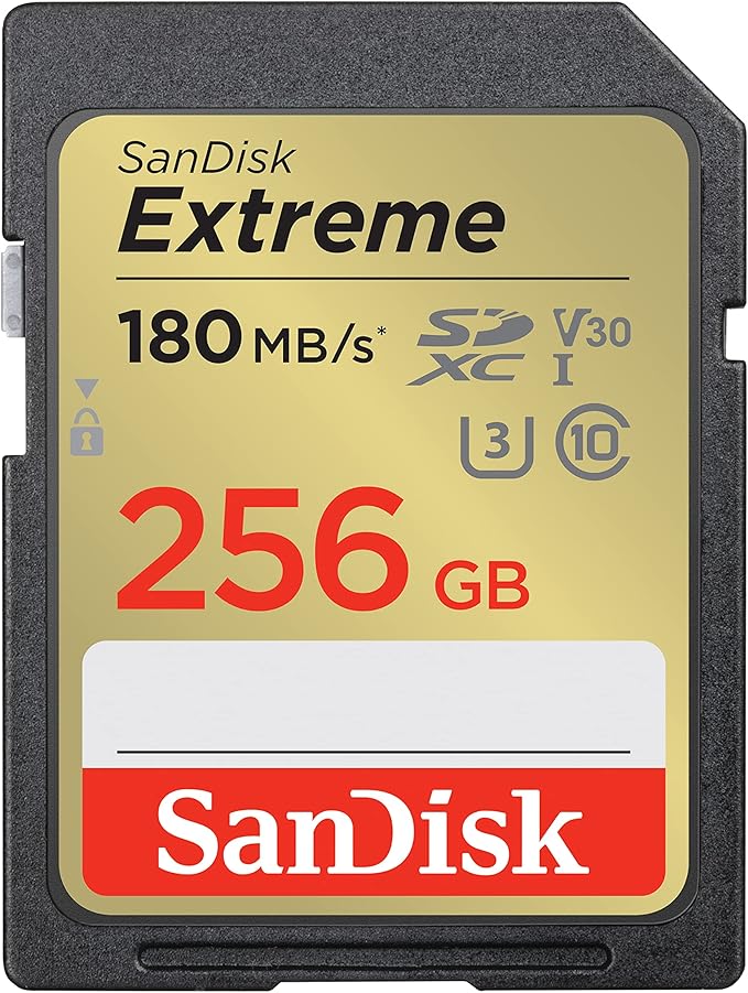 SanDisk Extreme SDXC 256GB SDSDXVV-256G-GNCIN