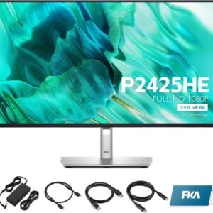 Dell P2425HE 23.8″ FHD USB-C Hub Monitor