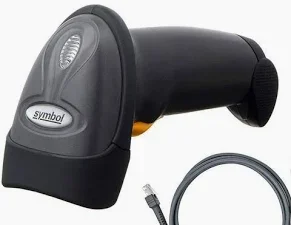 Zebra Symbol LS2208 1D Handheld Laser Barcode Scanner