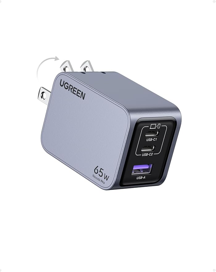 UGREEN Nexode Pro 65W 3-Port GaN Fast Charger