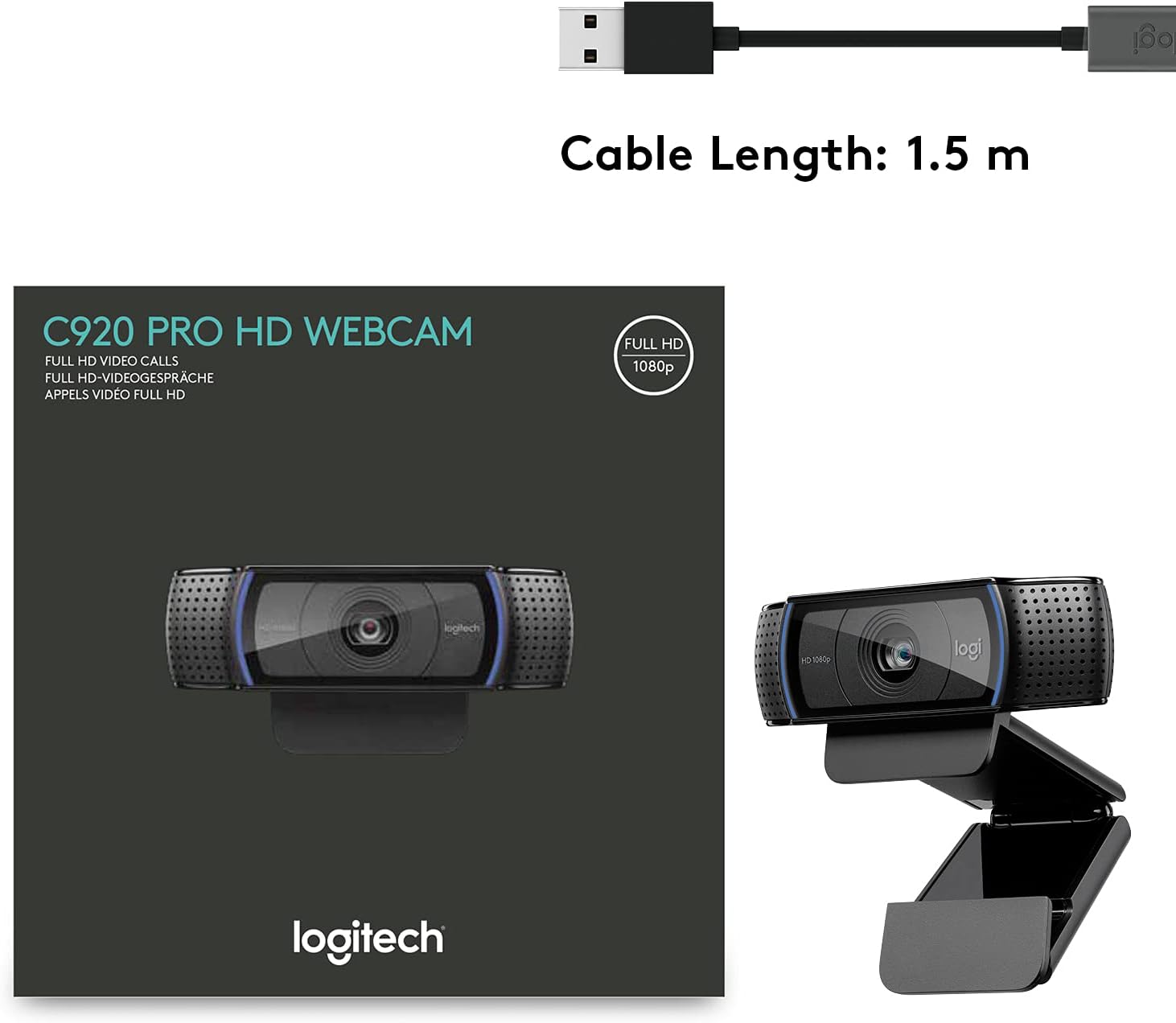 Logitech C920 HD Pro Webcam