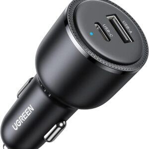 UGREEN 63W 2-Port Fast Car Charger EC701
