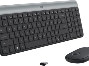 Logitech MK470 Slim Wireless Keyboard and Mouse Combo