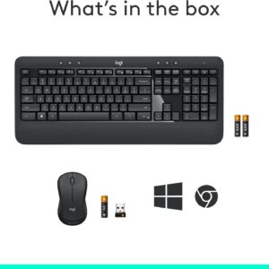 Logitech MK540 Advanced Wireless Keyboard and Mouse Combo