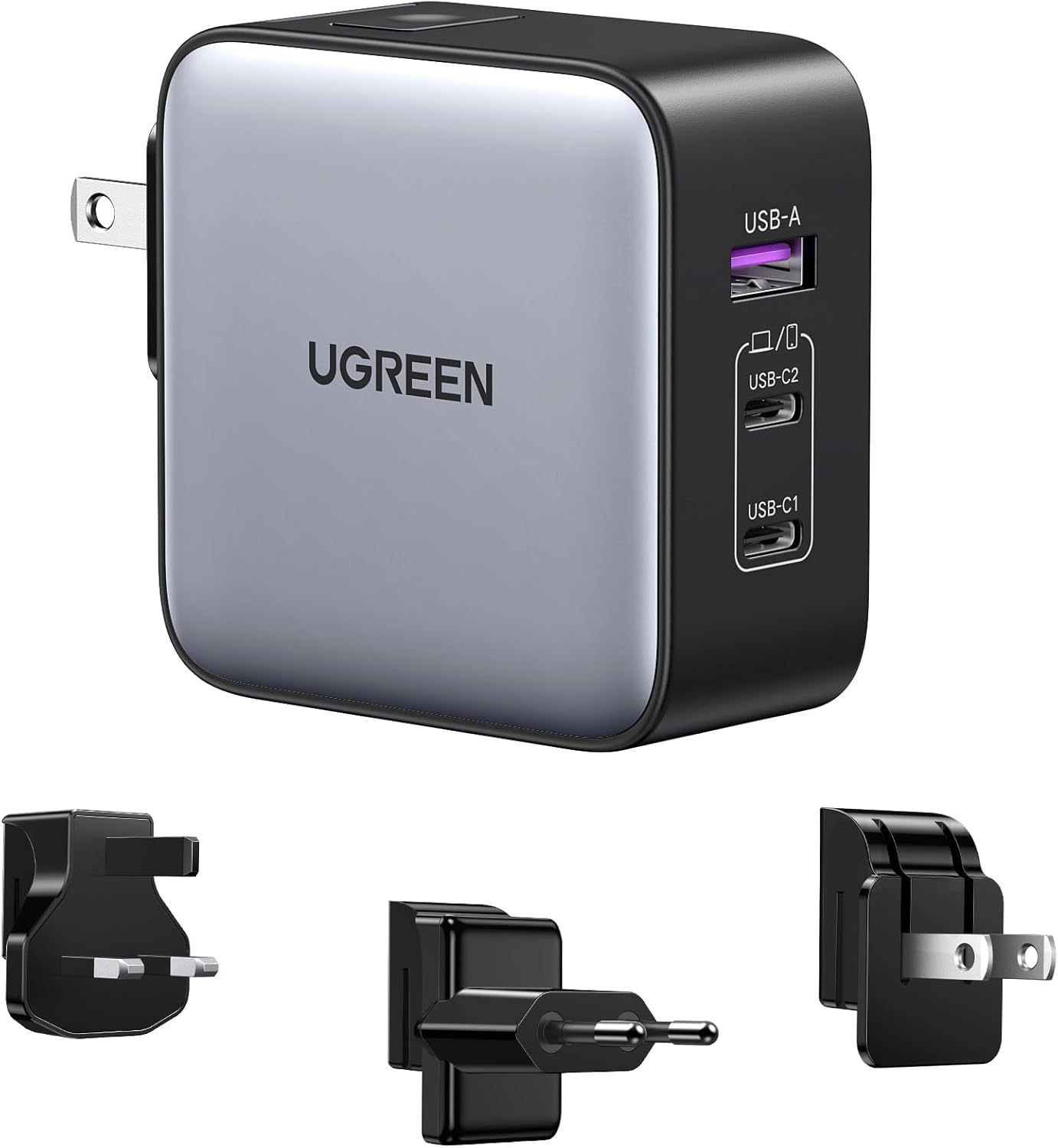 UGREEN 65W 3-Port GaN Fast Charger