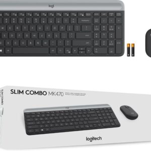 Logitech MK470 Slim Wireless Keyboard and Mouse Combo