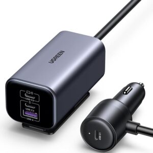 UGREEN 150W 4-Port GaN Fast Car Charger EC706