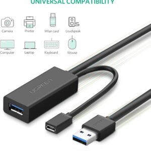UGREEN USB-A 3.0 Male to Female Extension Cable