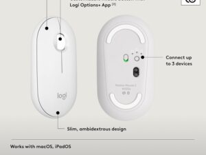 Logitech Pebble 2 Bluetooth Keyboard and Mouse Combo