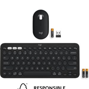 Logitech Pebble 2 Bluetooth Keyboard and Mouse Combo