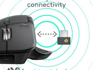 Logitech MX Master 4 Wireless and Bluetooth Rechargeable Mouse