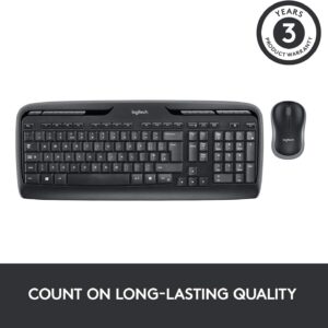 Logitech MK330 Wireless Keyboard and Mouse Combo