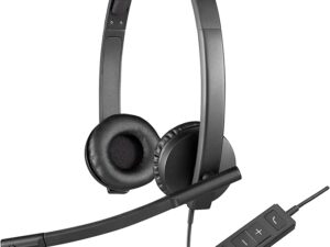 Logitech H570e Stereo USB-A Headset with Noise Cancelling Mic