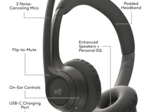 Logitech Zone 300 Bluetooth Headset with Noise Cancelling Mic