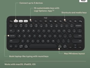 Logitech Pebble 2 Bluetooth Keyboard and Mouse Combo