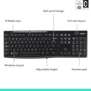 Logitech K270 Wireless Keyboard