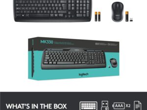 Logitech MK330 Wireless Keyboard and Mouse Combo