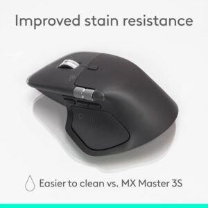 Logitech MX Master 4 Wireless and Bluetooth Rechargeable Mouse