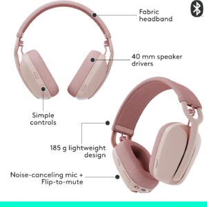 Logitech Zone Vibe 100 Bluetooth Over-the-ear Headphones