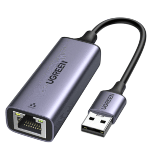 UGREEN USB-A 3.0 to RJ45 Gigabit Ethernet + USB-A 3.0 Adapter with USB-C PD