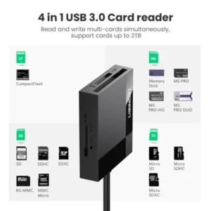 UGREEN USB-A 3.0 All-in-One Card Reader