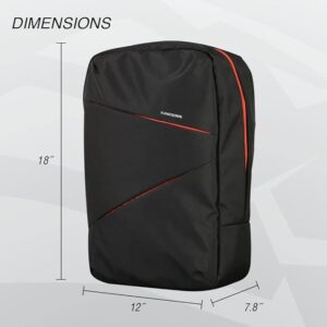 Kingsons 15.6" Arrow Series Backpack Black