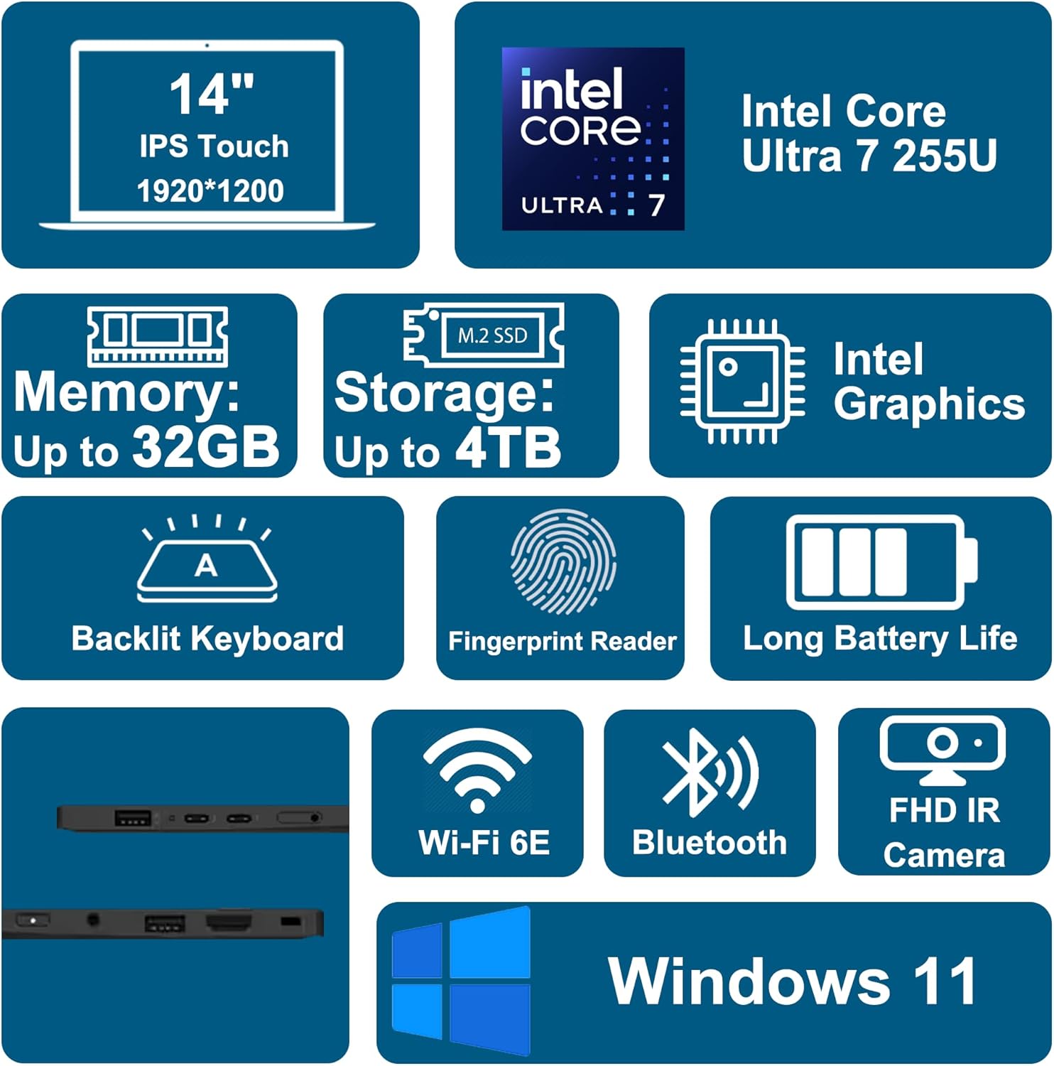 ThinkPad X1 Carbon Gen 13 U7-255U 32GB