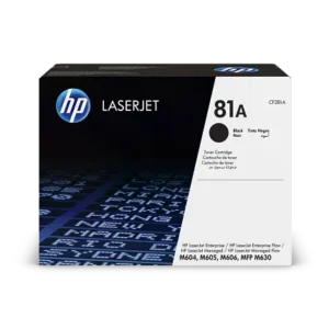 HP 81A Black Original LaserJet Toner Cartridge